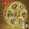 Dây đèn led rễ cây 50m màu vàng